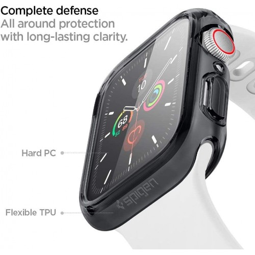 Spigen Apple Watch 44mm (Seri SE2/6/SE/5/4) Kılıf Ultra Hybrid Space Crystal - ACS01838 Teşhir