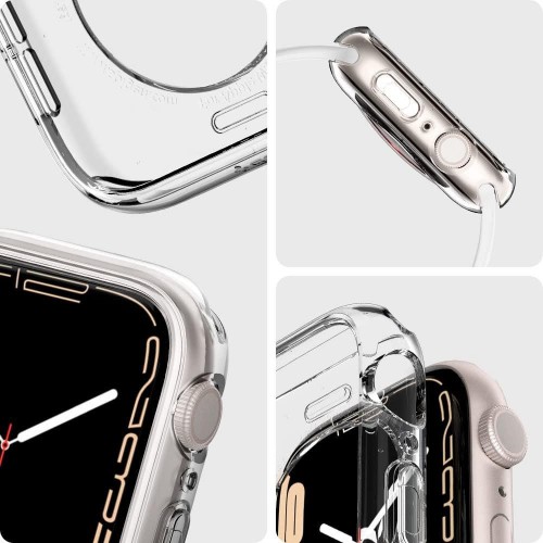 Spigen Apple Watch 41mm/40mm (Seri 9/8/SE2/7/6/SE/5/4) Kılıf Liquid Crystal Teşhir