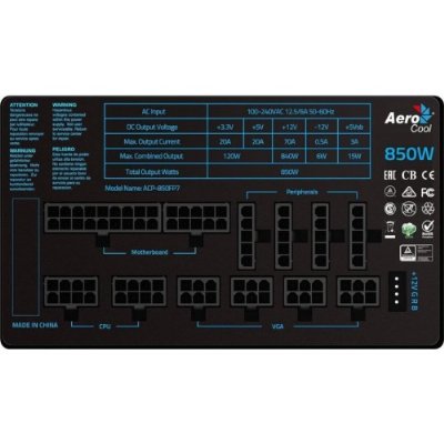 Aerocool P7 AE-P7P850 850 W Power Supply - teşhir