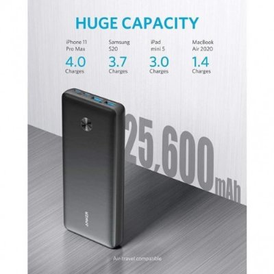 Anker PowerCore III Elite 25600 mAh Hızlı Şarj Powerbank -OUTLET