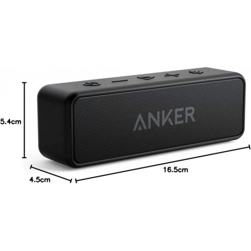 Anker SoundCore 2 12 W Siyah Bluetooth Hoparlör