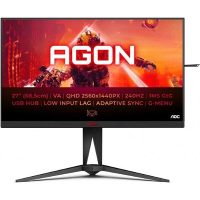 AOC Agon AG275QZN 27" 0.5 ms QHD FreeSync LED Oyuncu Monitörü - Outlet