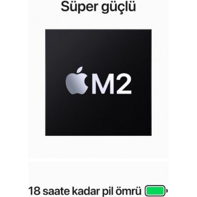 Macbook Air M2 8 GB 512 GB SSD 15.3" MQKT3TU/A Gümüş