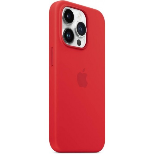 iPhone 14 için MagSafe özellikli Silikon Kılıf Product Red