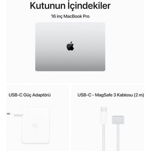 MacBook Pro M3 Max 36 GB 1 TB SSD 16.2" MRW33TU/A Uzay Siyahı