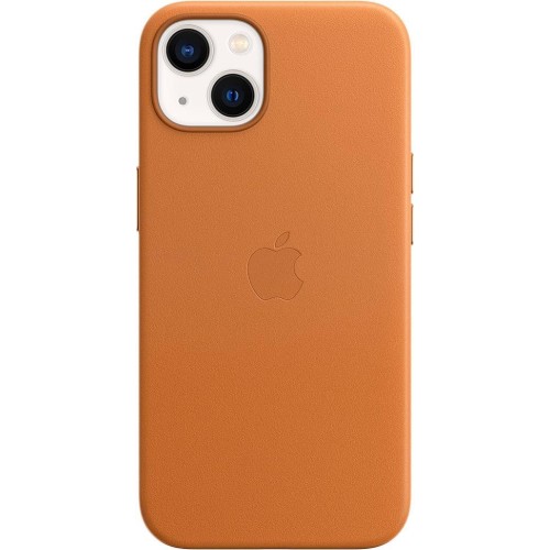 Apple MagSafe özellikli Deri Kılıf (iPhone 13) - Kızıl Kahverengi