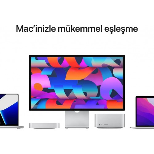 Apple Studio Display Nano-Texture Cam MMYV3TU/A 27" 5K Retina Monitör