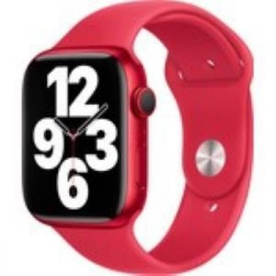 Apple Watch 45mm Spor Kordon Kırmızı MP7J3ZM/A