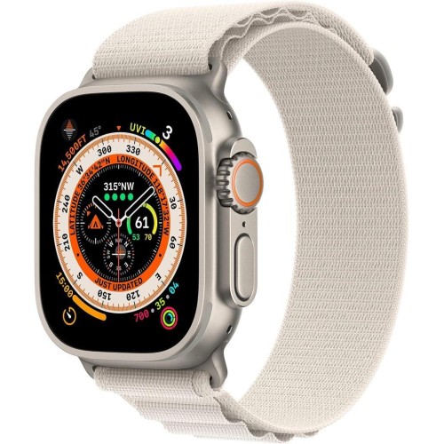 Apple Watch 49 mm Yıldız Işığı Alpine Loop - Büyük B