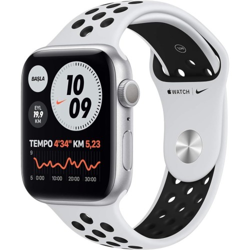 Apple Watch Nike Series 6 GPS, 44mm Silver Aluminium-TEŞHİR