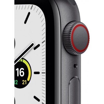 Apple Watch SE GPS + Cellular 44mm Uzay Grisi Alüminyum Kasa ve Spor Kordon Akıllı Saat - Outlet