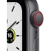 Apple Watch SE GPS + Cellular 44mm Uzay Grisi Alüminyum Kasa ve Spor Kordon Akıllı Saat - Outlet