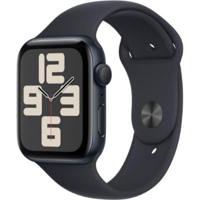 Apple Watch SE 2 2023 GPS 44mm Gece Yarısı Alüminyum Kasa ve Spor Kordon Akıllı Saat - Teşhir