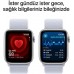 Apple Watch SE 2 2023 GPS 40mm Gümüş Rengi Alüminyum Kasa ve Bulut Mavisi Spor Loop Kordon Akıllı Saat