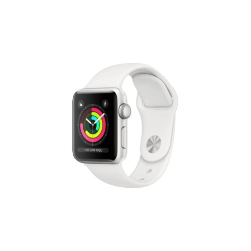 Apple Watch Seri 3 GPS Akıllı Saat, 38 mm, Gümüş (Teşhir)