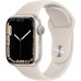 Apple Watch Series 7 GPS 41mm Yıldız Işığı Alüminyum Kasa ve Spor Kordon Akıllı Saat