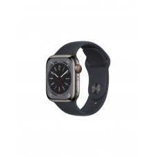 Apple Watch Series 8 GPS + Cellular 41mm Paslanmaz Çeli...