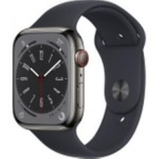 Apple Watch Series 8 GPS + Cellular 45mm Grafit Paslanm...