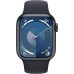Apple Watch Series 9 GPS 45mm Gece Yarısı Alüminyum Kasa ve Gece Yarısı Spor Kordon Akıllı Saat 