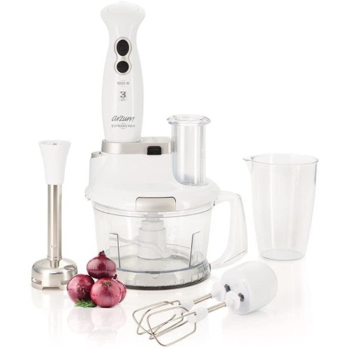 Arzum AR1004 Blender Seti, Beyaz - Outlet