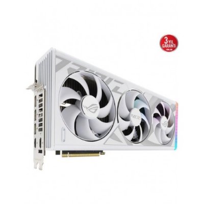 Asus RTX 4090 Rog Strix OC White Edition ROG-STRIX-RTX4090-O24G-WHITE 384 Bit GDDR6X 24 GB Ekran Kartı