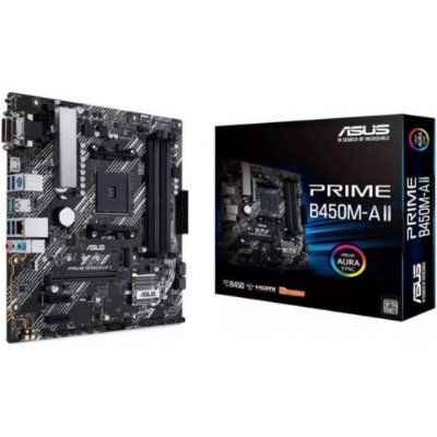 Asus Prime B450M-A II AMD AM4 DDR4 Micro ATX Anakart Teşhir