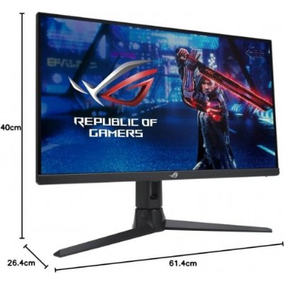 Asus ROG Strix XG27AQMR 27" 1 ms 2K Pivot IPS 300 Hz Oyuncu Monitörü Outlet