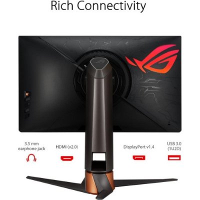 Asus Rog Swift PG259QNR 24.5" 1 ms Full HD Pivot IPS 360 Hz Oyuncu Monitörü - Teşhir