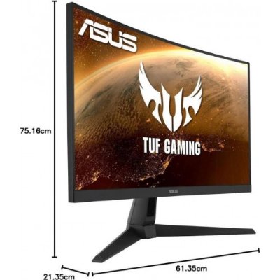 Asus TUF Gaming VG27WQ1B 27" 1 ms 2K Curved 165 Hz Oyuncu Monitörü - Teşhir