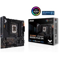 Asus Tuf Gaming B660M-PLUS D4 Intel LGA1700 DDR4 Micro ...