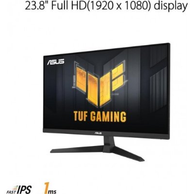 Asus TUF Gaming VG249Q3A 23.8" 1 ms Full HD IPS 180 Hz Oyuncu Monitörü - Teşhir