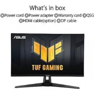 Asus TUF Gaming VG27AQ3A 27" 1 ms 2K IPS 180 Hz Oyuncu Monitörü - Teşhir