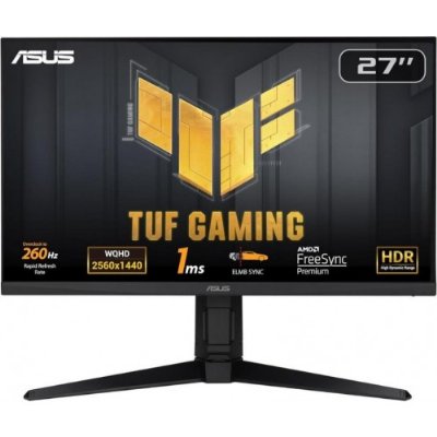 Asus TUF Gaming VG27AQML1A 27" 1 ms 2K Pivot IPS 260 Hz Oyuncu Monitörü - Teşhir