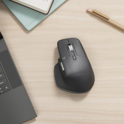 Logitech Mx Master 3S 910-006559 Siyah Şarjlı Sessiz Ergonomik Lazer Kablosuz Mouse Outlet