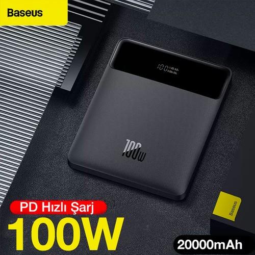 Baseus Blade Power 20000 mAh 100 W Dijital Ekranlı Powerbank Teşhir