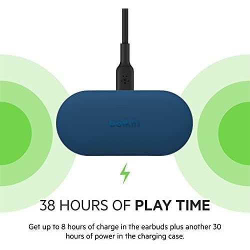 Belkin SoundForm Play TWS Kulak İçi Bluetooth Kulaklık Mavi - TEŞHİR