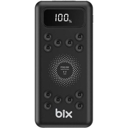 Bix PB103 Wireless & Vantuzlu Led Göstergeli 10000mA