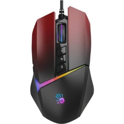 Bloody W60 Max Kırmızı RGB Optik Kablolu Oyuncu Mouse - Outlet