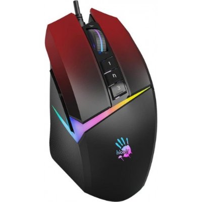 Bloody W60 Max Kırmızı RGB Optik Kablolu Oyuncu Mouse - Outlet