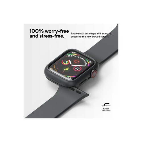 Caseology by Spigen Apple Watch Seri SE2/SE/6/5/4 (40mm) ile Uyumlu Kılıf Nero Black - W440-NRO-BK