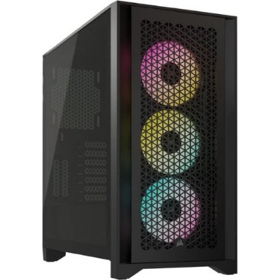 Corsair 4000D Airflow CC-9011240-WW RGB 3 Fanlı ATX Oyunu Kasası