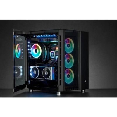 Corsair Crystal Series 680X RGB CC-9011168-WW Led Fanlı E-ATX Oyuncu Kasa - Outlet