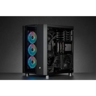 Corsair Crystal Series 680X RGB CC-9011168-WW Led Fanlı E-ATX Oyuncu Kasa - Outlet