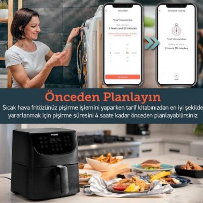 Cosori Premium XXL Airfryer 5.5 lt Yağsız Fritöz Outlet