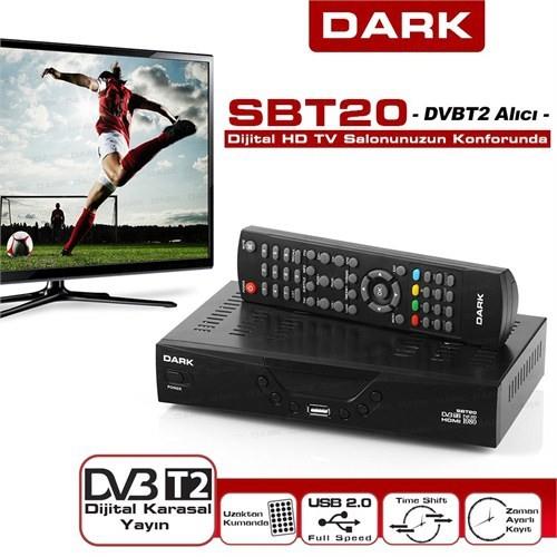 Dark SBT20 HDMI Dijital Karasal Yayın Alıcı Teşhir