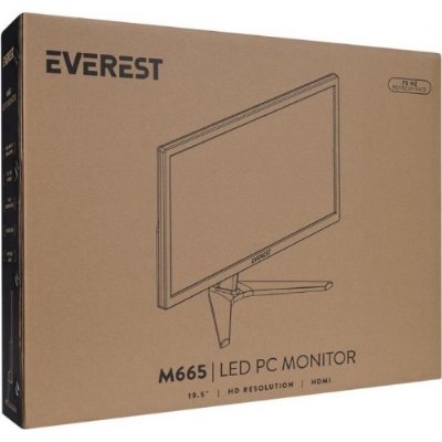 Everest M665 19.5" 5 ms LED Monitör Teşhir