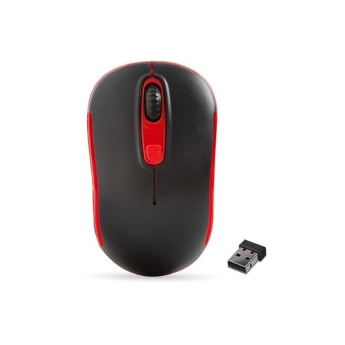 Everest SM-804 Siyah-Kırmızı Wireless Optik Mouse 