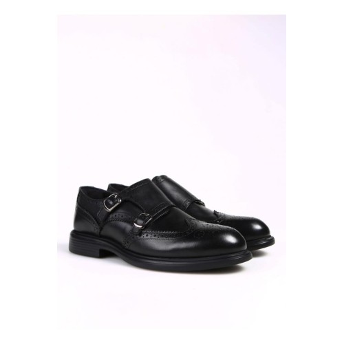 Fabrika Deri Siyah Erkek Klasik Ayakkabı CALABRIA 42