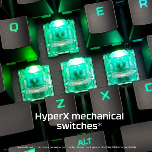 HyperX Alloy Origins 65 Aqua PBT US Oyuncu Klavyesi