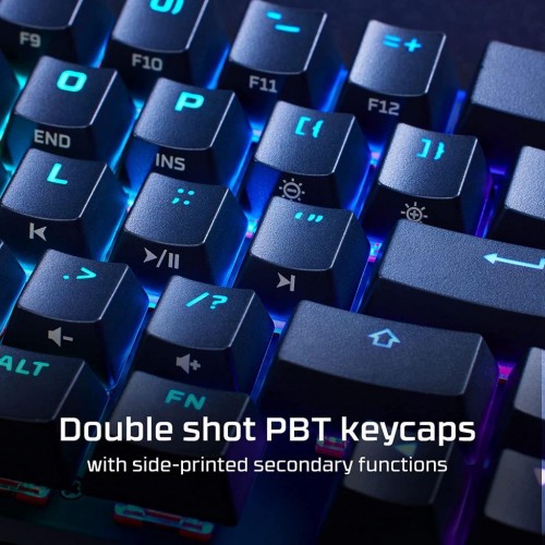 HyperX Alloy Origins 65 Aqua PBT US Oyuncu Klavyesi